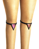 Close up of Trianthem knee triangle harness