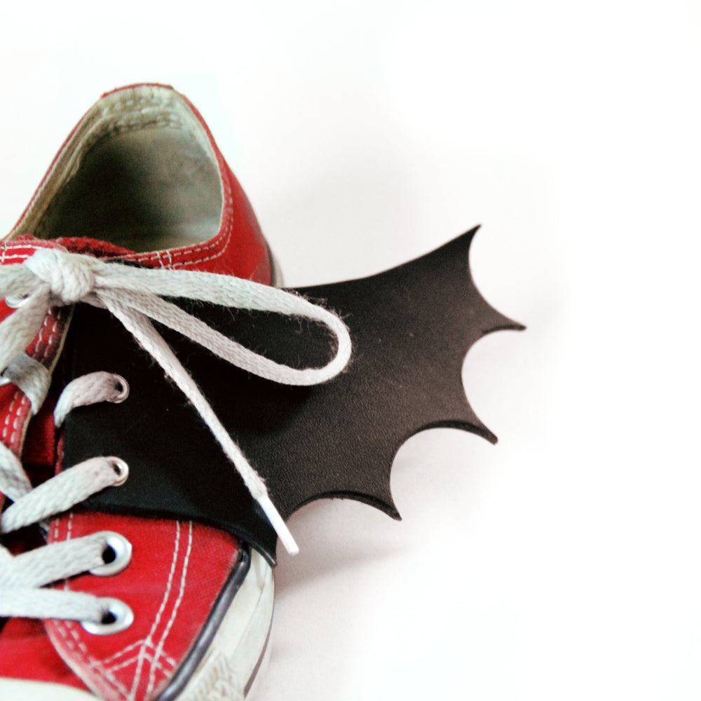 Shoe Wings -- Large Bat Wings