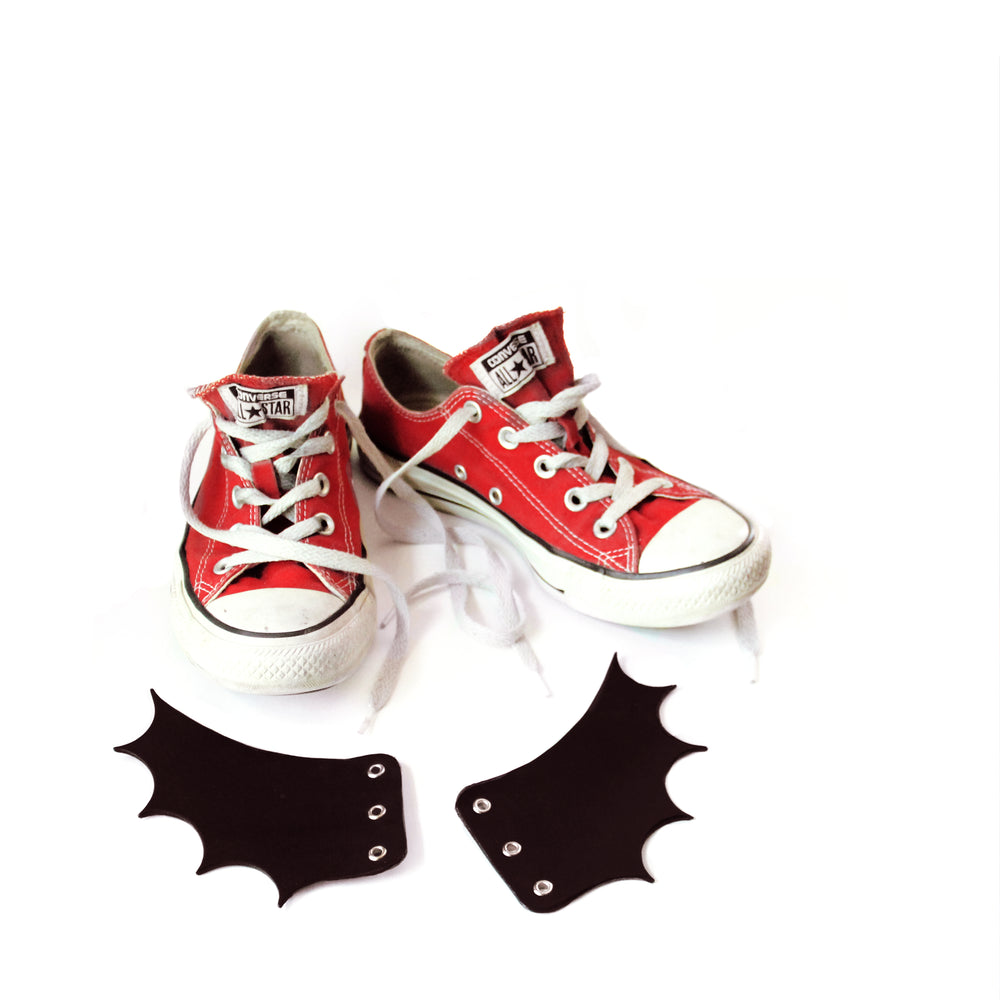 Shoe Wings -- Large Bat Wings