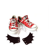 Shoe Wings -- Large Bat Wings