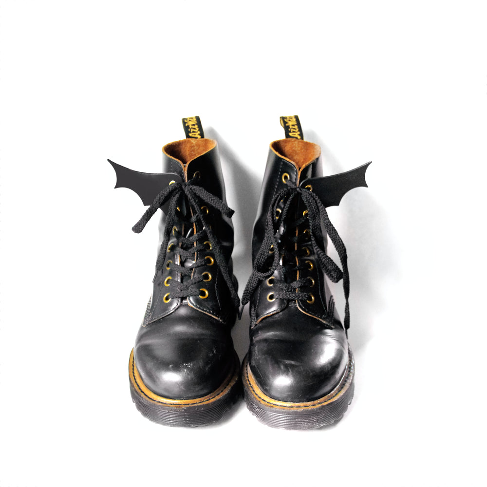 Shoe Wings -- Small Bat Wings