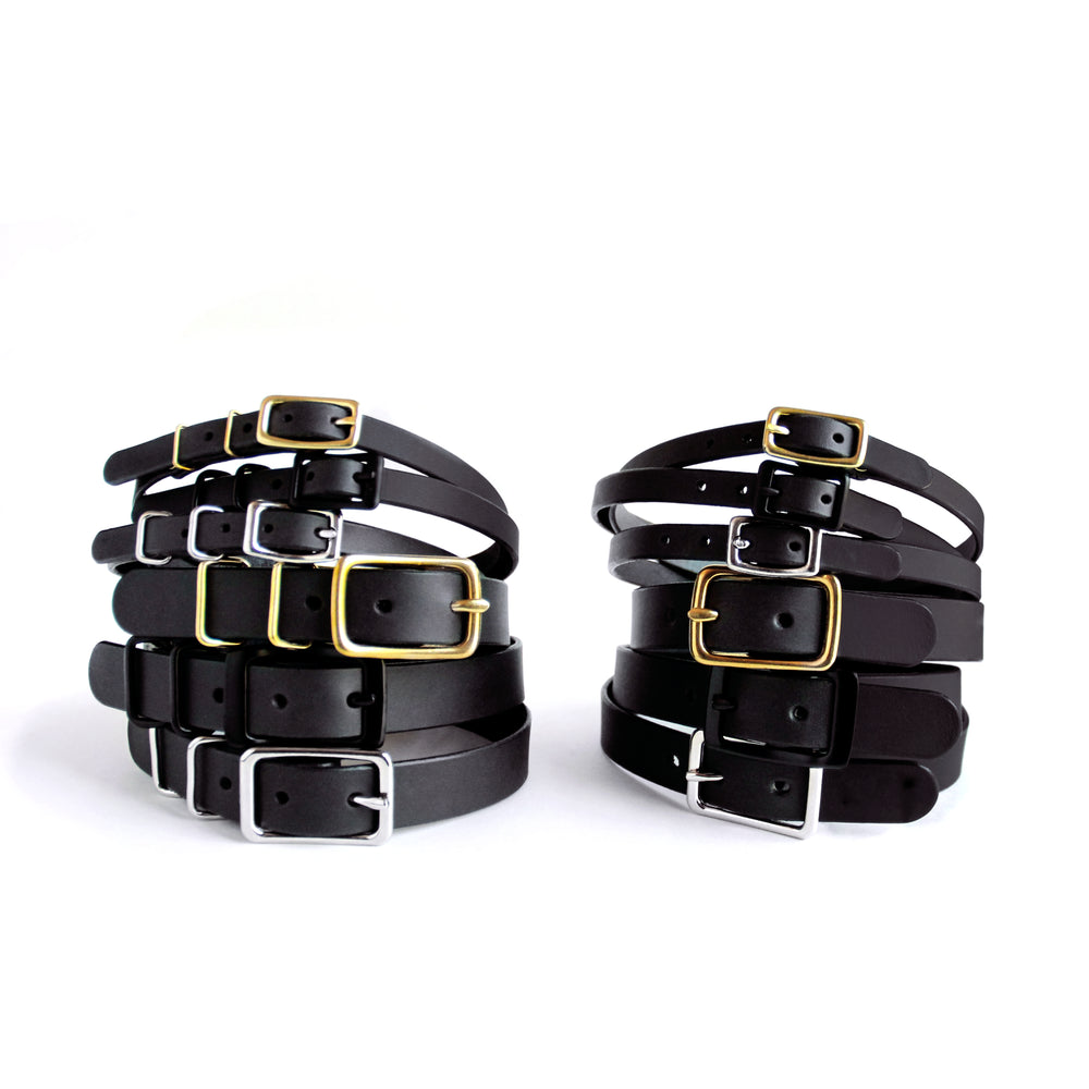 Basic Buckle Choker -- All Black