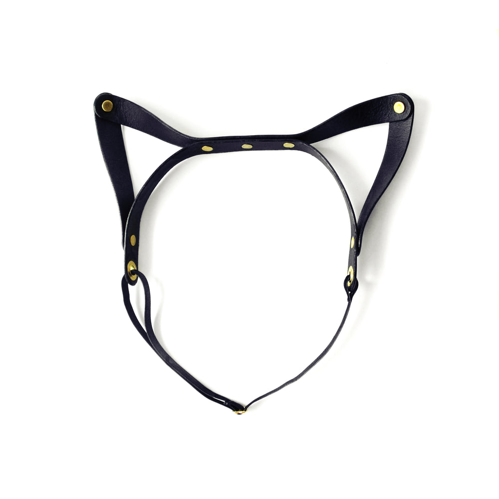 Leather Cat Ears