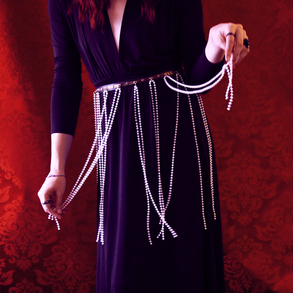Pearl Strand Flapper Belt