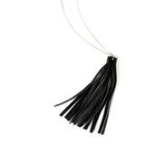 Leather Tassel Necklace