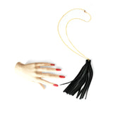 Leather Tassel Necklace