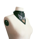 Winged Heart Leather Bandana