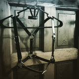 Half-Suspendered Harness --Faux Leather