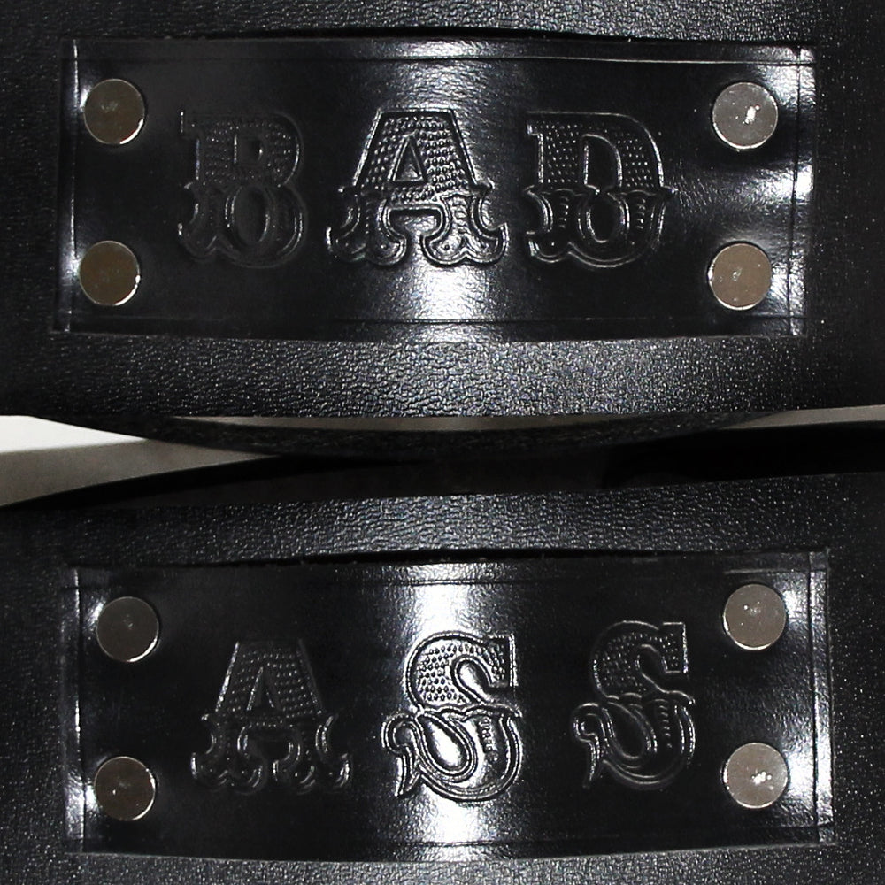 BADASS boot harnesses, close up view