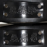 BADASS boot harnesses, close up view