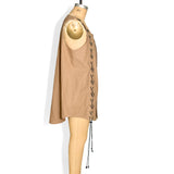 Khaki Tunic Top