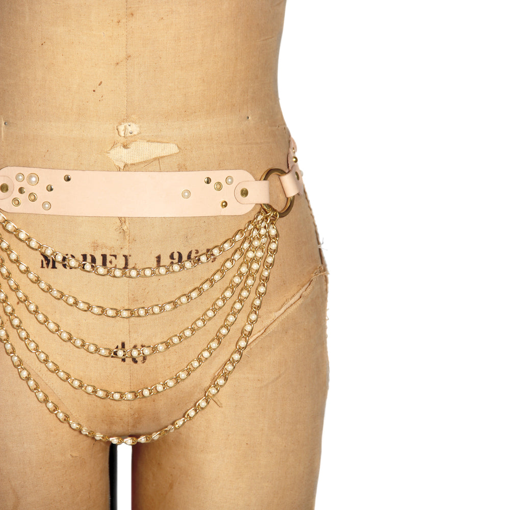 Pearl Drape Belt