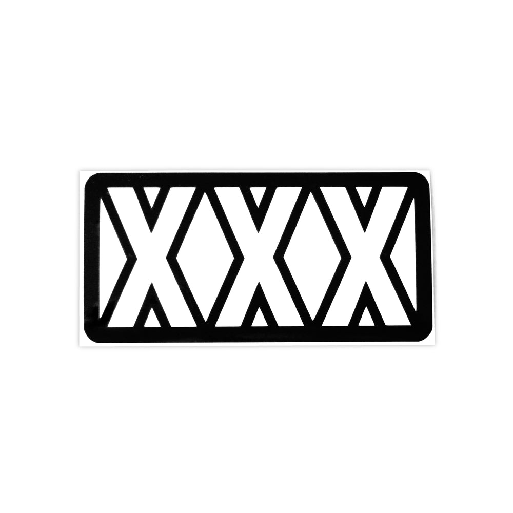 XXX Mirror Decal