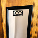 XXX Mirror Decal