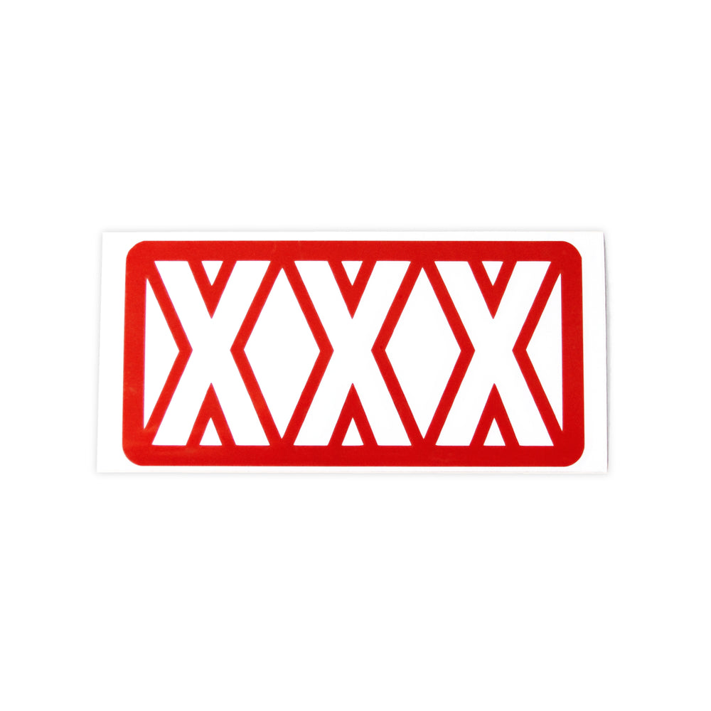 XXX Mirror Decal