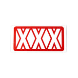 XXX Mirror Decal