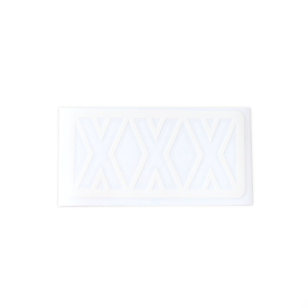 XXX Mirror Decal