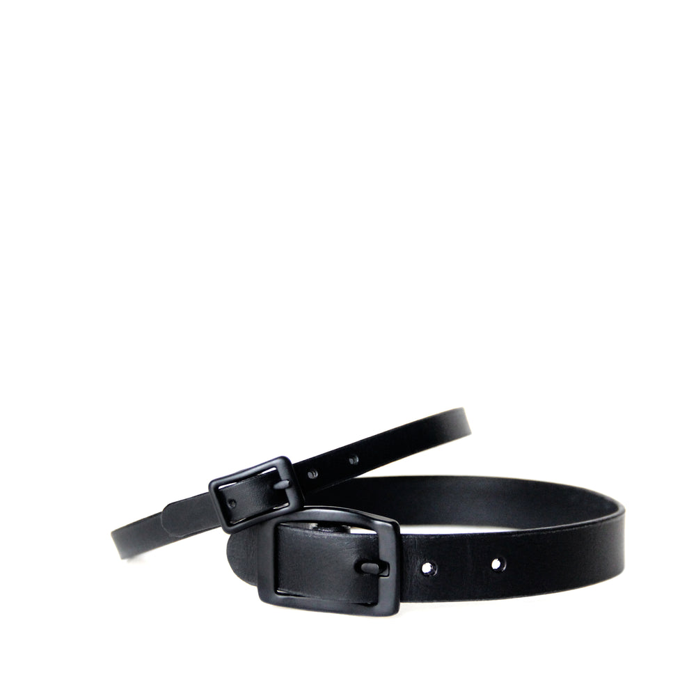 Basic Buckle Choker -- All Black