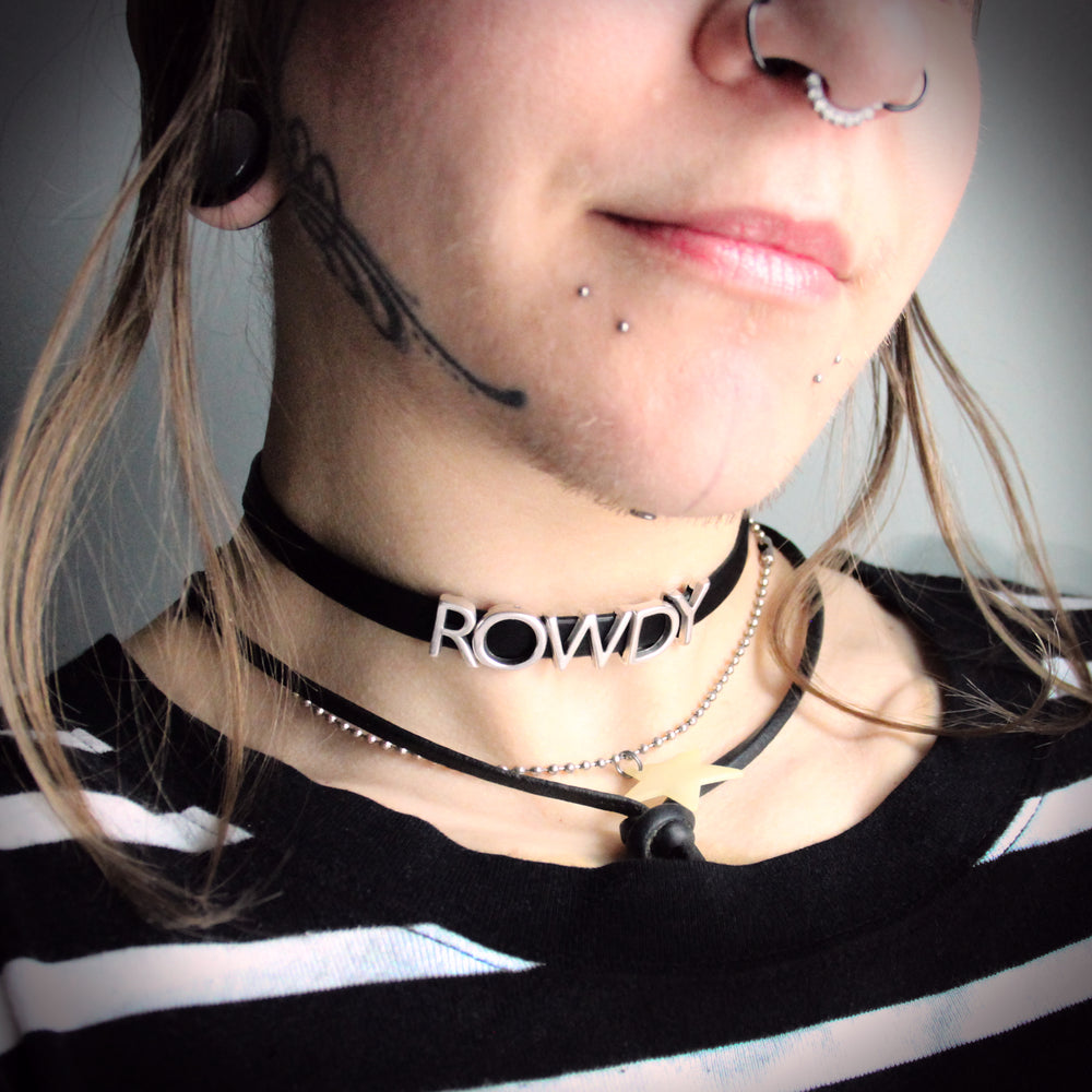 Custom Words Choker