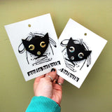 Cat face shoe plates, with packaging