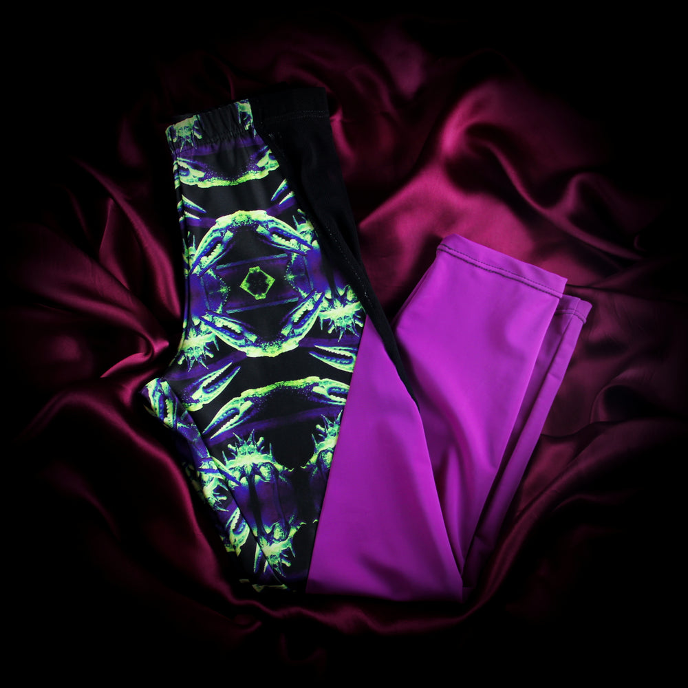 Trianthem Mesh Hip Capri Leggings