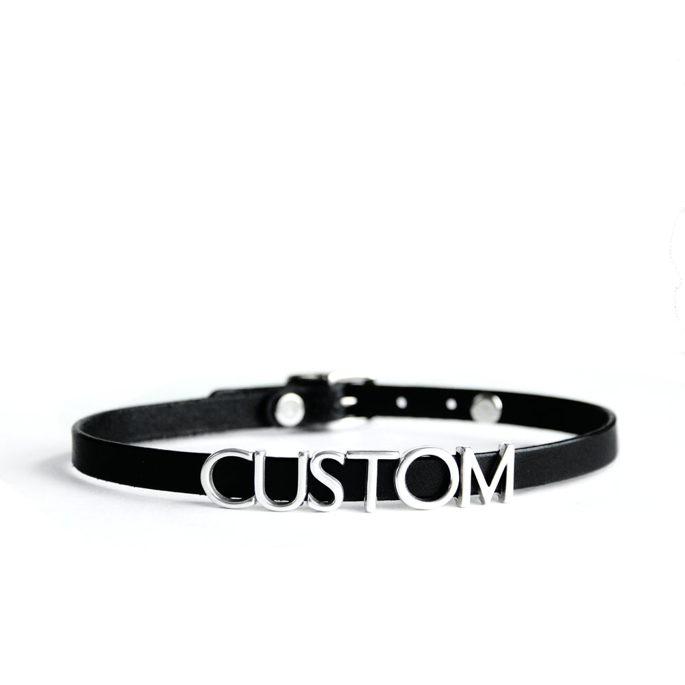 Custom Words Choker