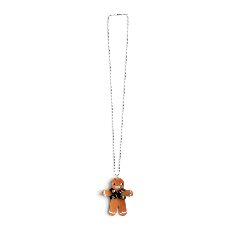 Gingerbread Necklace