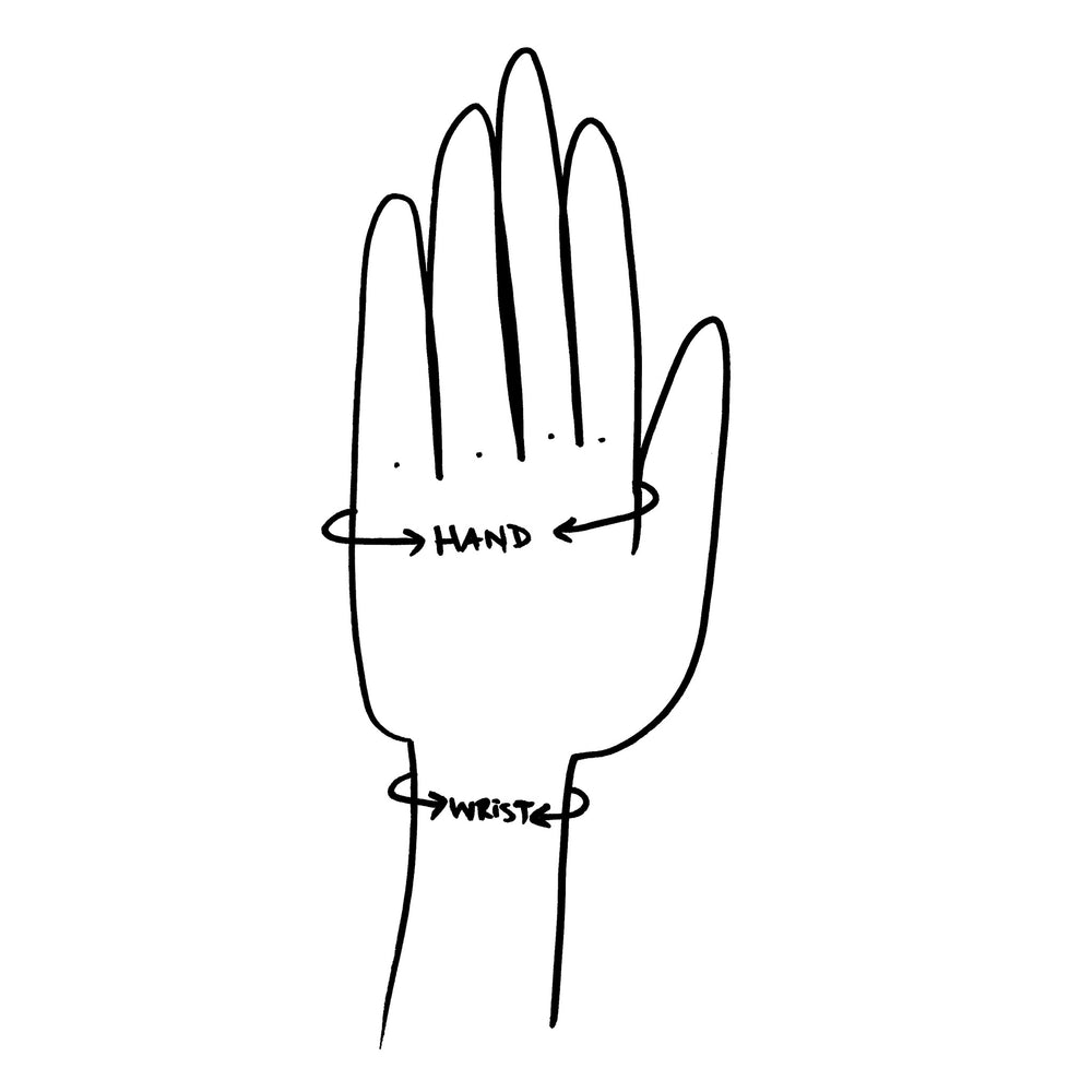 How to measure your hand