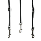 Mini Leather Suspenders - Black (Y-back style)