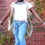 Leather Tassel Belt