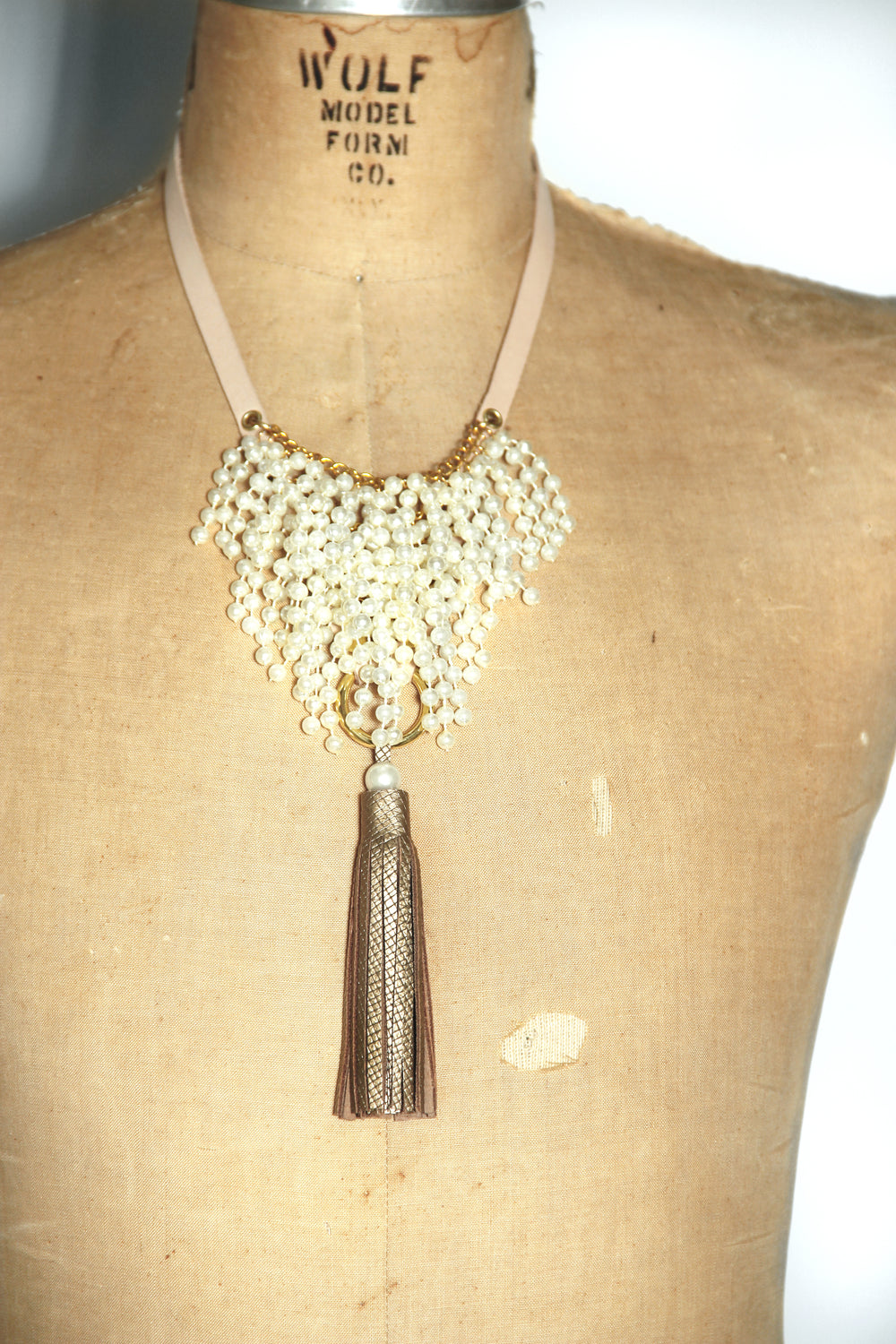Pearl Cluster Necklace