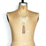 Pearl Cluster Necklace