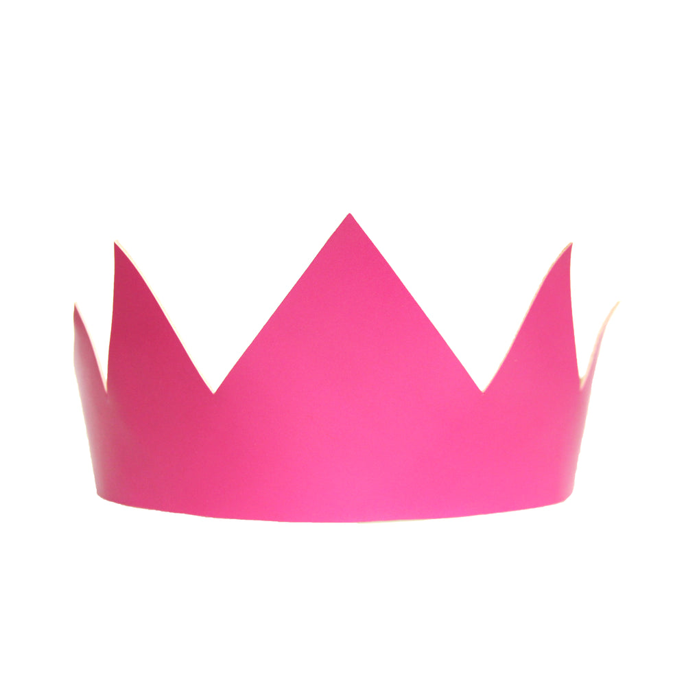 Pink Leather Crown (Short)