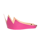 Pink Leather Crown (Short)