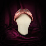 Salmon Swirl Brimmed Hat